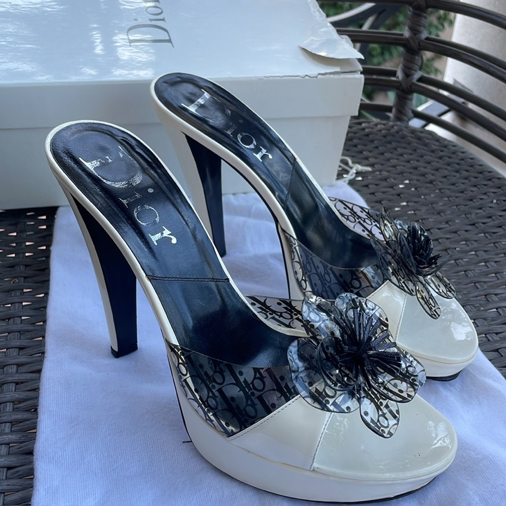Christian Dior Beach Trotter mule